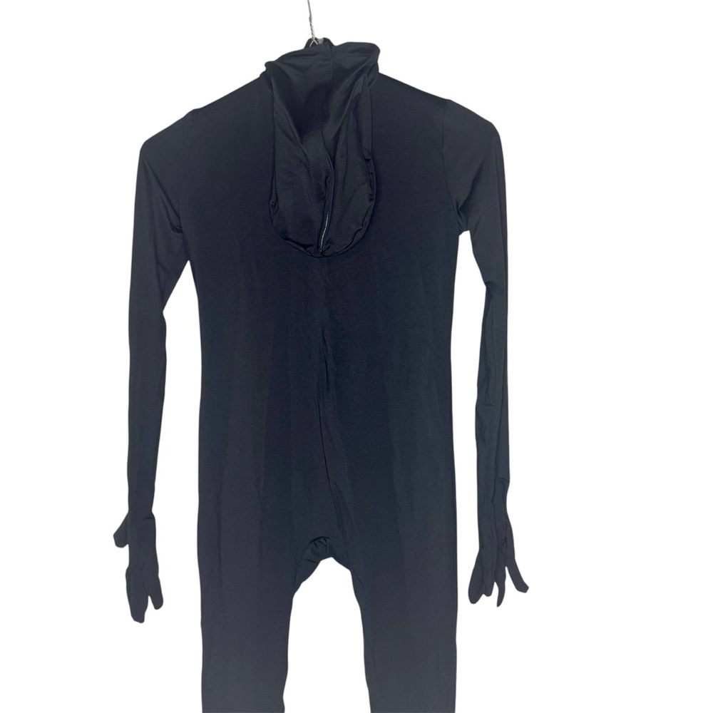 Party Suits Black Partysuit 1 Piece Costume Size Teen Medium - Picture 6 of 9